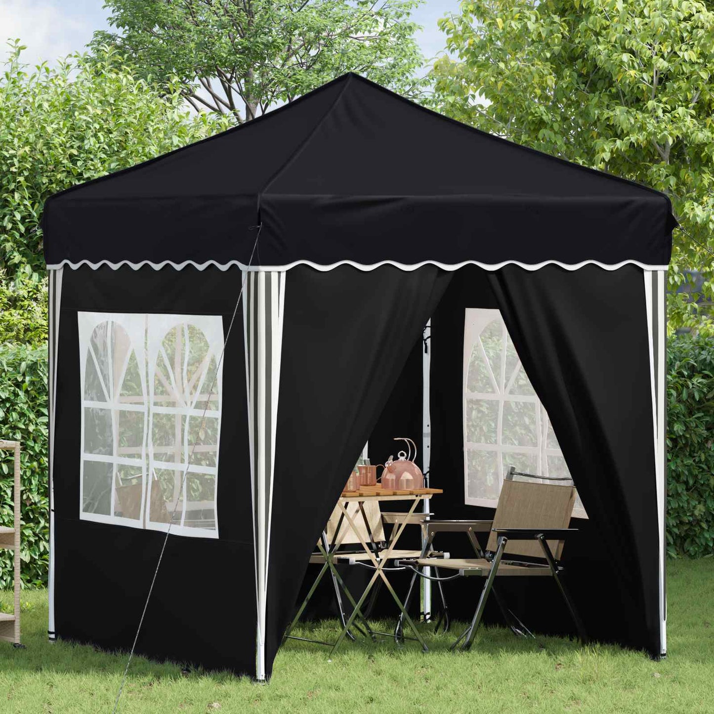 Tenda per feste a pop-up 195 x 195 x 245 cm Antracite | homemem39