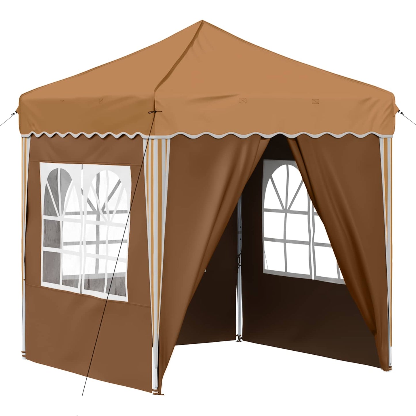 Tenda per feste a pop-up 195 x 195 x 245 cm Beige | homemem39