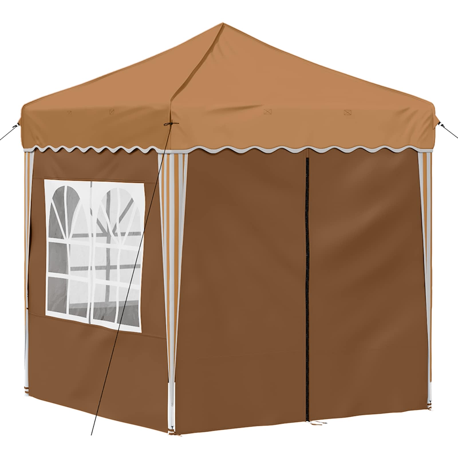 Tenda per feste a pop-up 195 x 195 x 245 cm Beige | homemem39