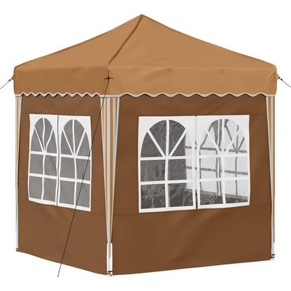 Tenda per feste a pop-up 195 x 195 x 245 cm Beige | homemem39
