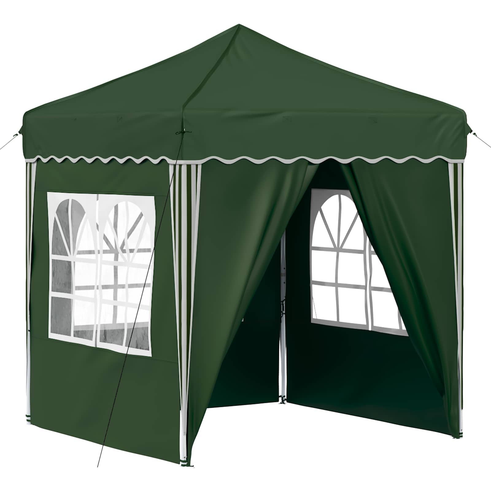 Tenda per feste a pop-up 195 x 195 x 245 cm Verde | homemem39