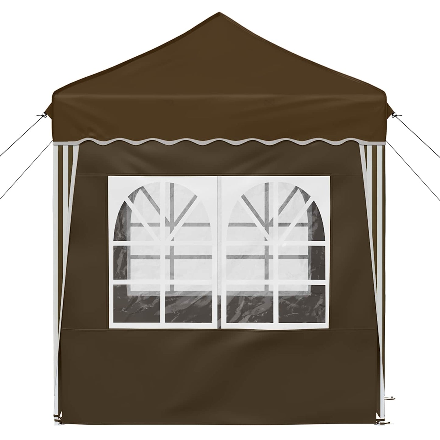 Tenda per feste a pop-up 195 x 195 x 245 cm Tortora | homemem39