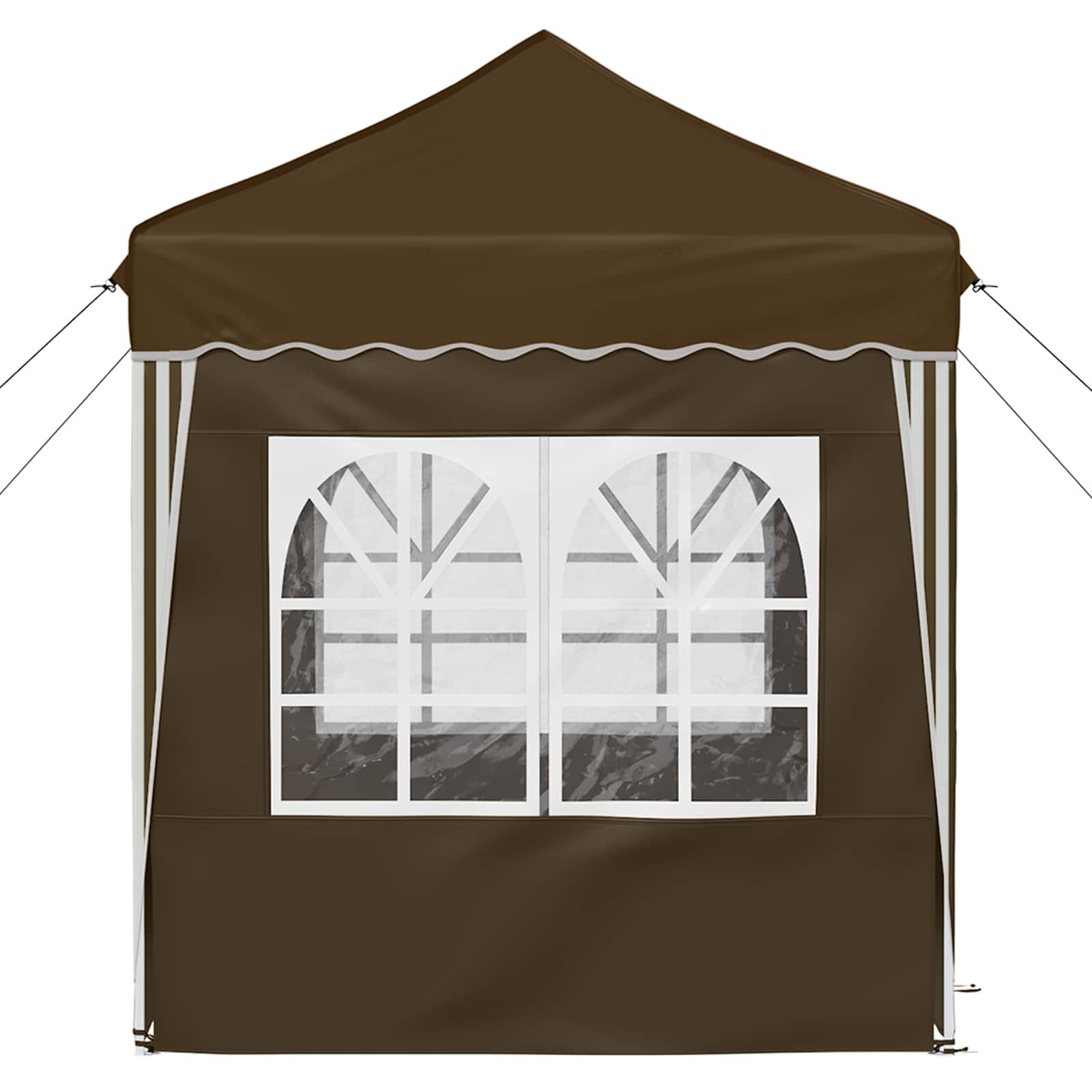Tenda per feste a pop-up 195 x 195 x 245 cm Tortora | homemem39