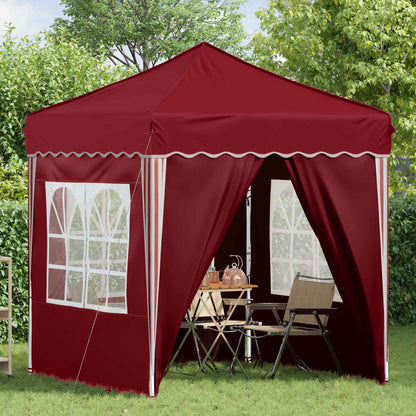 Tenda per feste a pop-up 195 x 195 x 245 cm Borgogna | homemem39