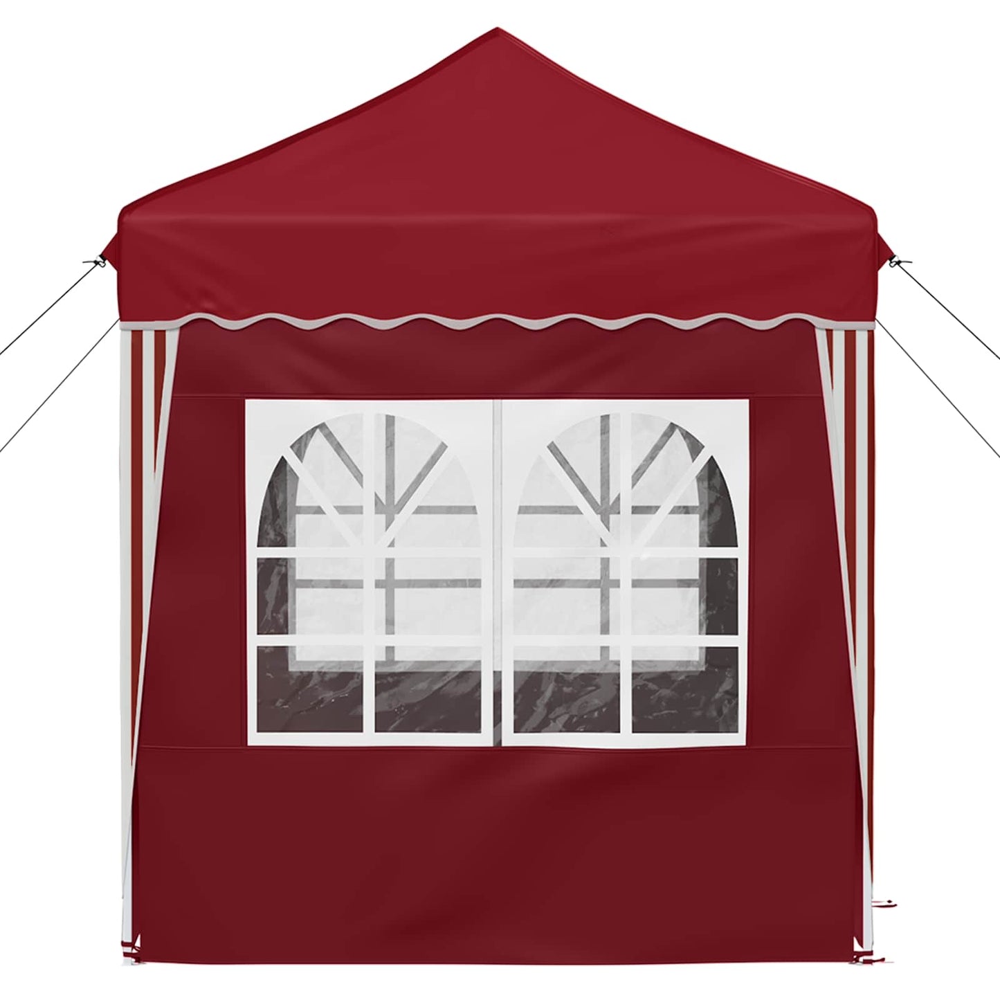 Tenda per feste a pop-up 195 x 195 x 245 cm Borgogna | homemem39