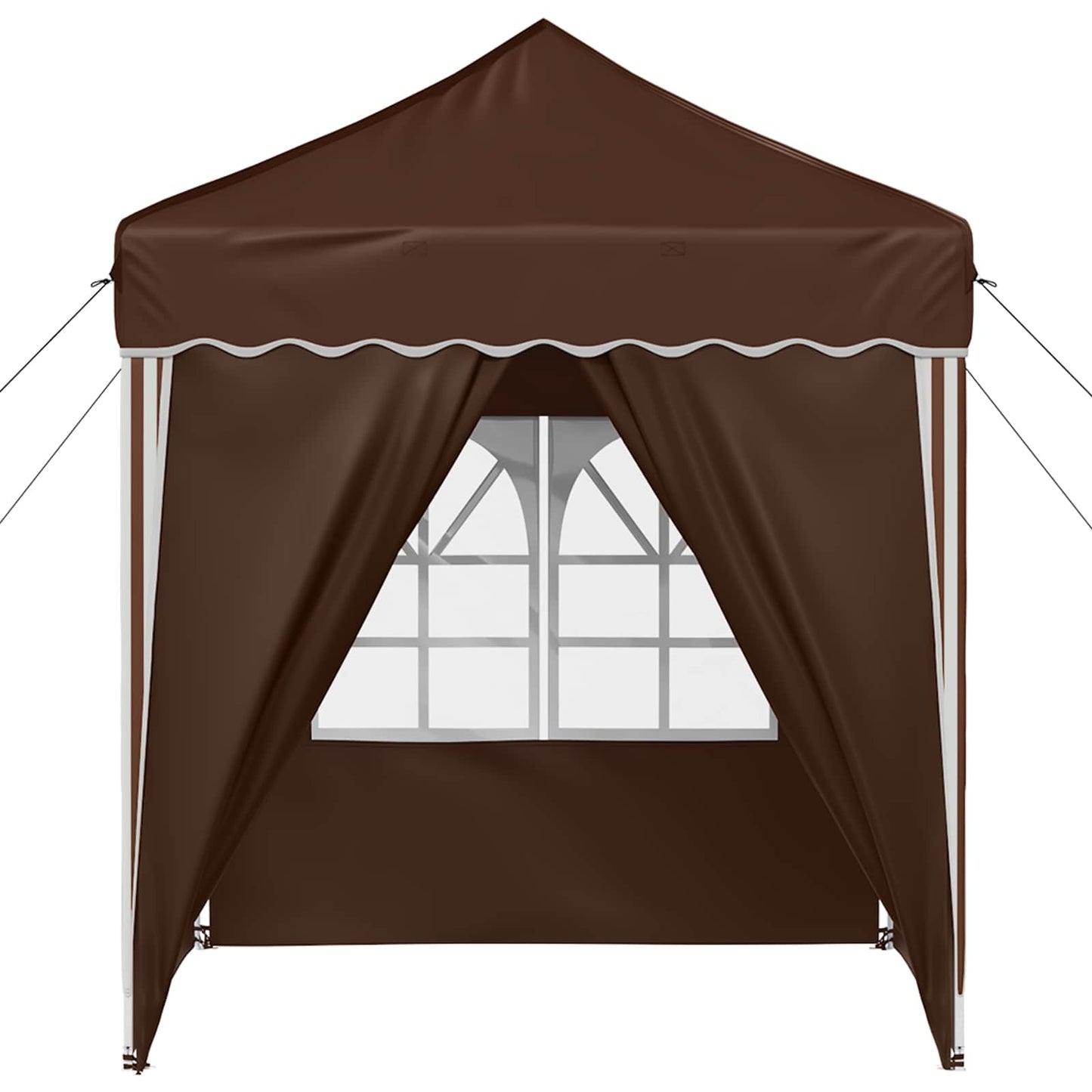 Tenda per feste a pop-up 195 x 195 x 245 cm Marrone | homemem39