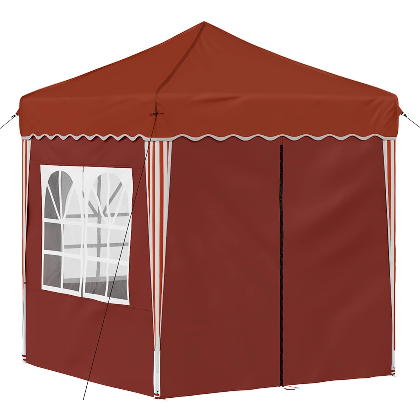 Tenda per feste a pop-up 195 x 195 x 245 cm Terracotta | homemem39