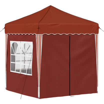 Tenda per feste a pop-up 195 x 195 x 245 cm Terracotta | homemem39