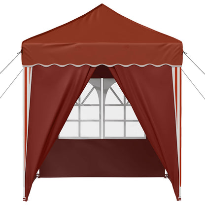 Tenda per feste a pop-up 195 x 195 x 245 cm Terracotta | homemem39