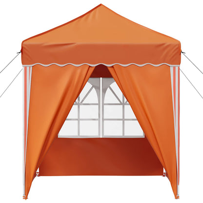 Tenda per feste a pop-up 195 x 195 x 245 cm Arancione | homemem39