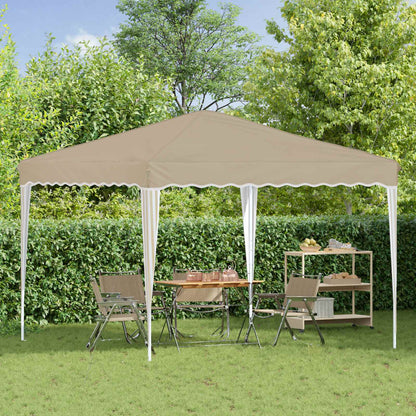 Tenda per feste a pop-up 288 x 288 x 245 cm Crema | homemem39