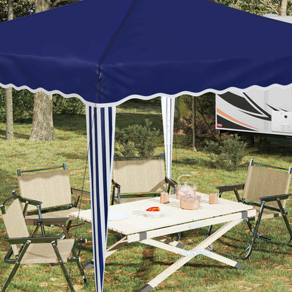 Tenda per feste a pop-up 288 x 288 x 245 cm Blu Tessuto Oxford | homemem39