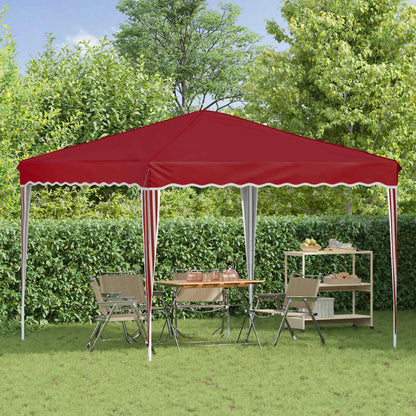 Tenda per feste a pop-up 288 x 288 x 245 cm Borgogna | homemem39