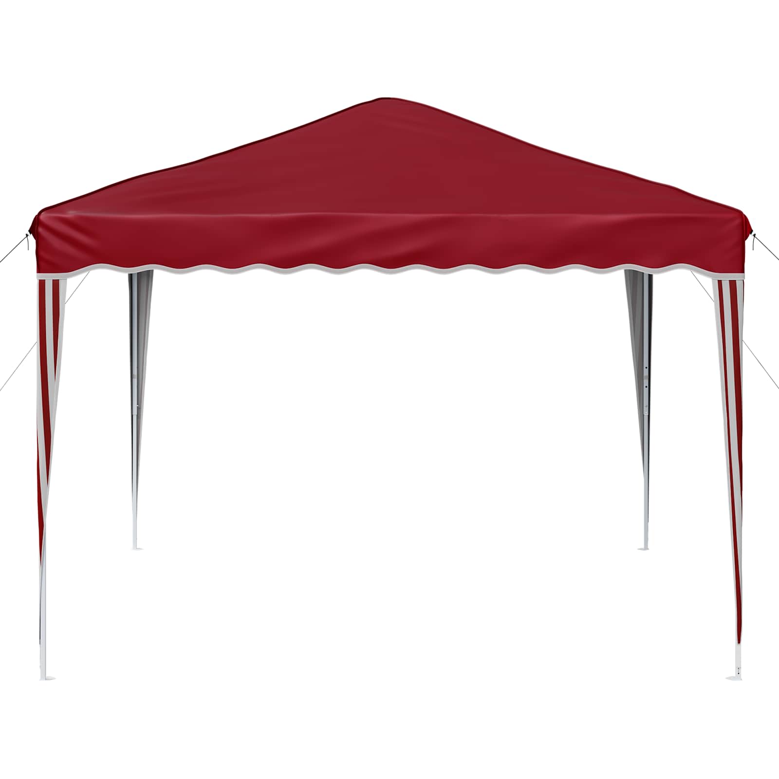 Tenda per feste a pop-up 288 x 288 x 245 cm Borgogna | homemem39