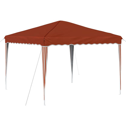 Tenda per feste a pop-up 288 x 288 x 245 cm Terracotta | homemem39