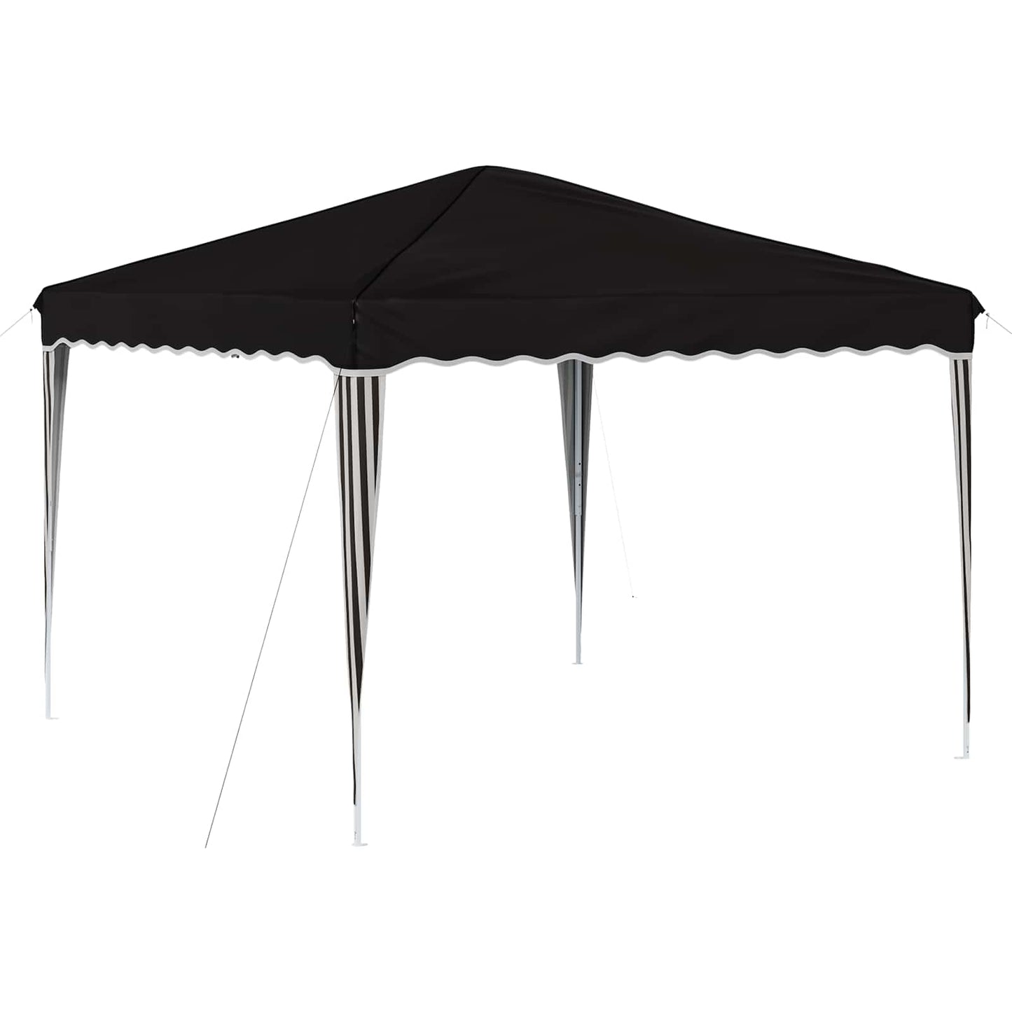 Tenda per feste a pop-up 288 x 288 x 245 cm Nero Tessuto Oxford | homemem39
