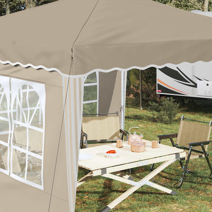 Tenda per feste a pop-up 288 x 288 x 245 cm Crema | homemem39