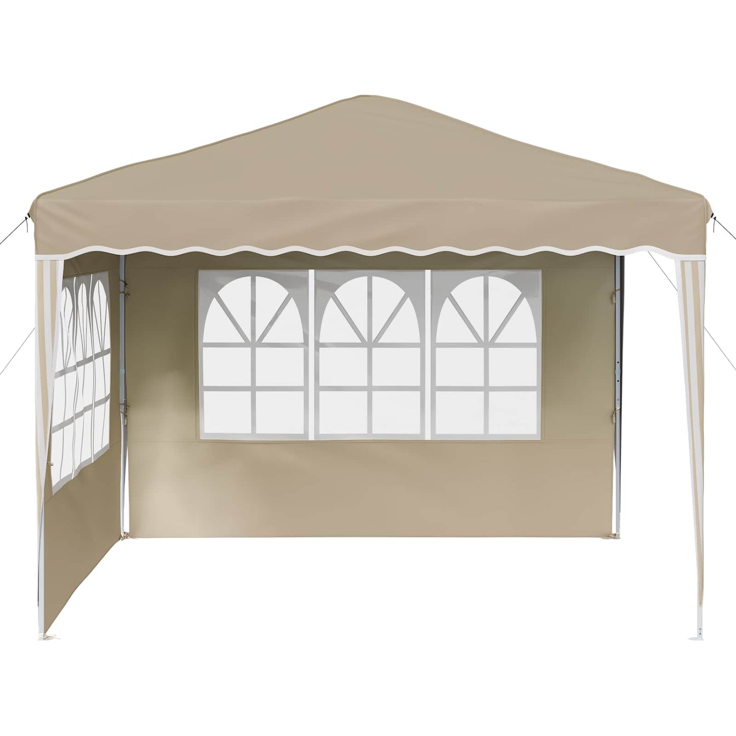 Tenda per feste a pop-up 288 x 288 x 245 cm Crema | homemem39