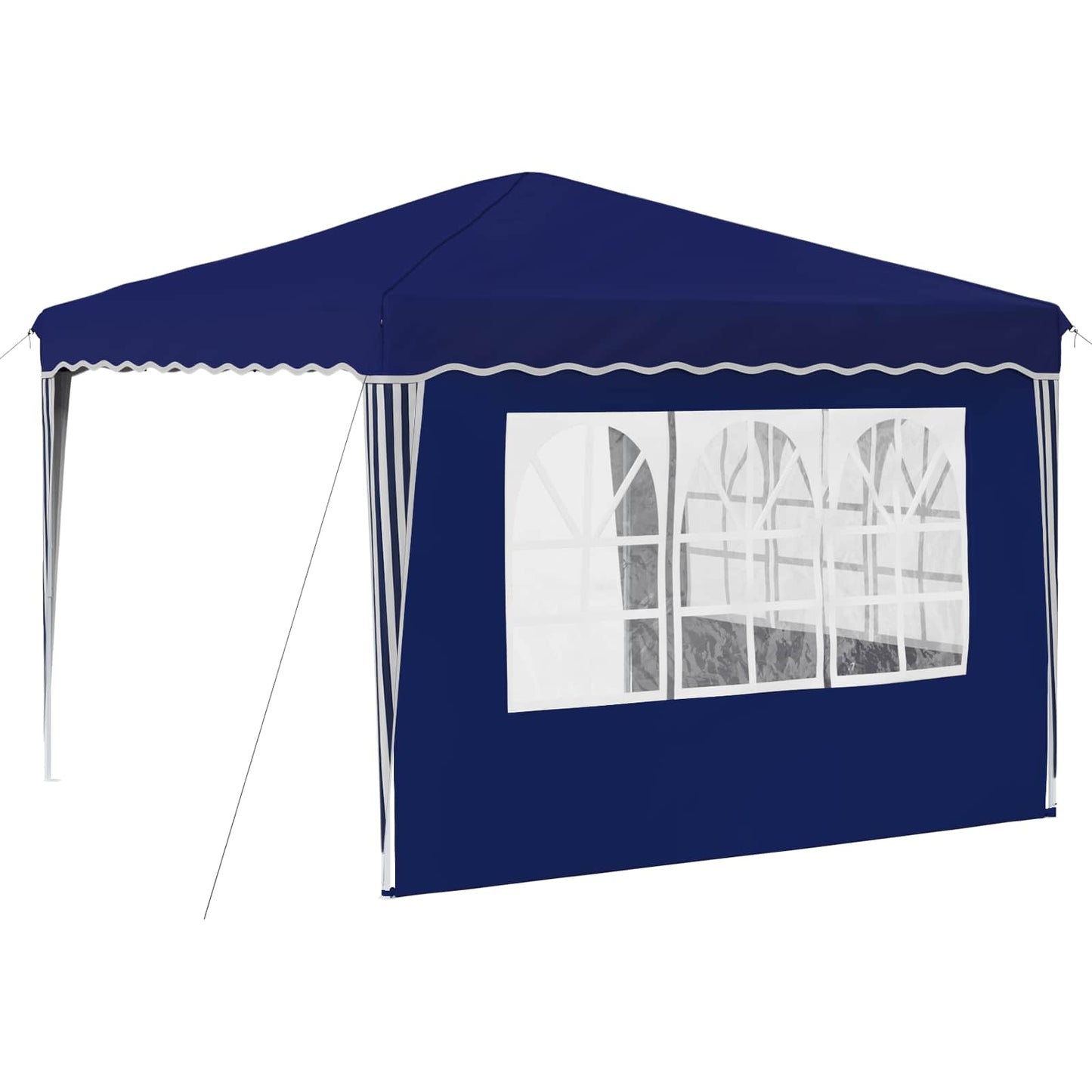 Tenda per feste a pop-up 288 x 288 x 245 cm Blu Tessuto Oxford | homemem39
