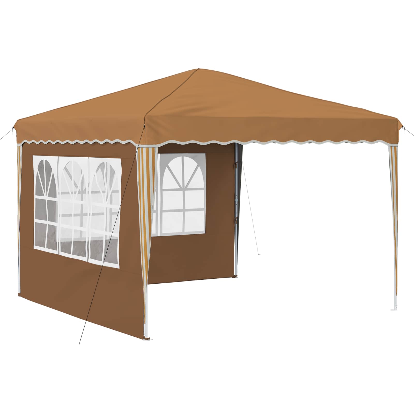 Tenda per feste a pop-up 288 x 288 x 245 cm Beige | homemem39