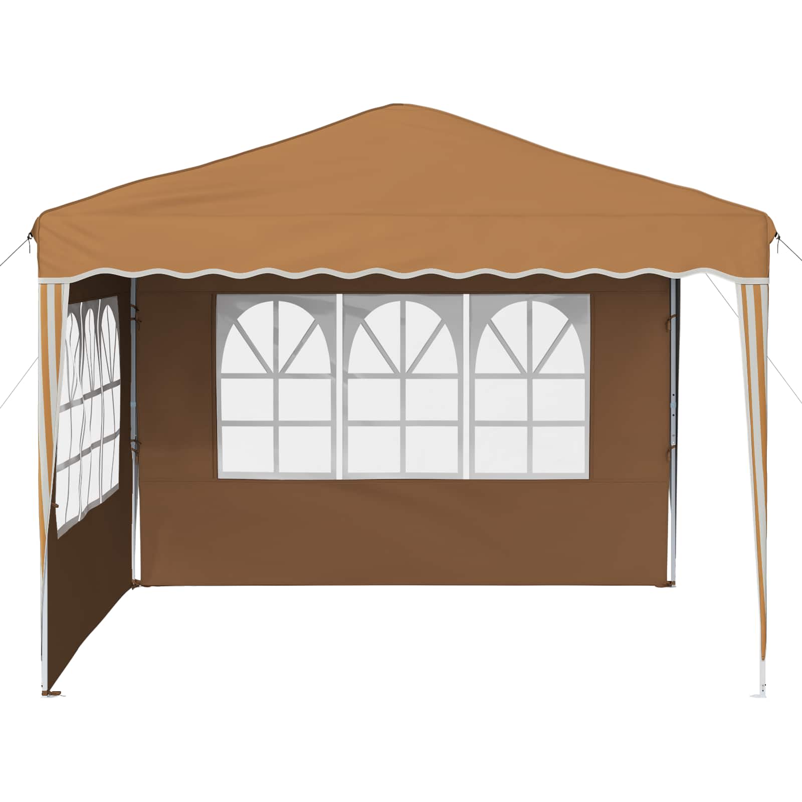 Tenda per feste a pop-up 288 x 288 x 245 cm Beige | homemem39