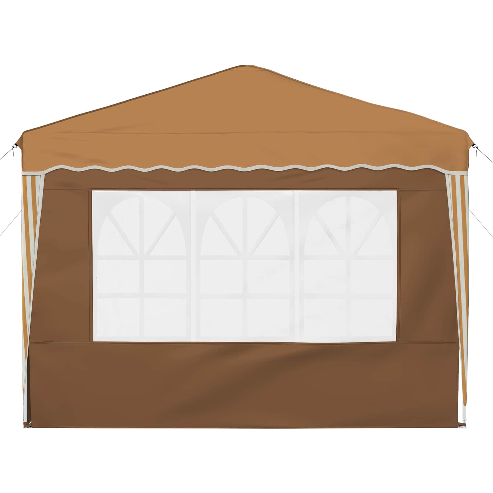Tenda per feste a pop-up 288 x 288 x 245 cm Beige | homemem39