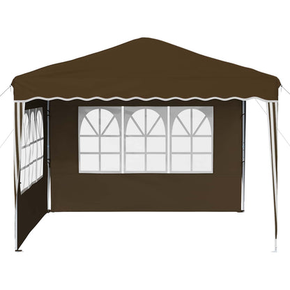 Tenda per feste a pop-up 288 x 288 x 245 cm Tortora | homemem39