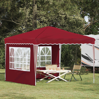 Tenda per feste a pop-up 288 x 288 x 245 cm Borgogna | homemem39