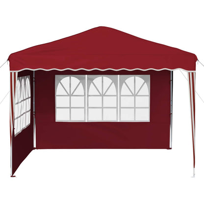 Tenda per feste a pop-up 288 x 288 x 245 cm Borgogna | homemem39