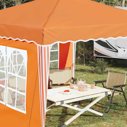 Tenda per feste a pop-up 288 x 288 x 245 cm Arancione | homemem39