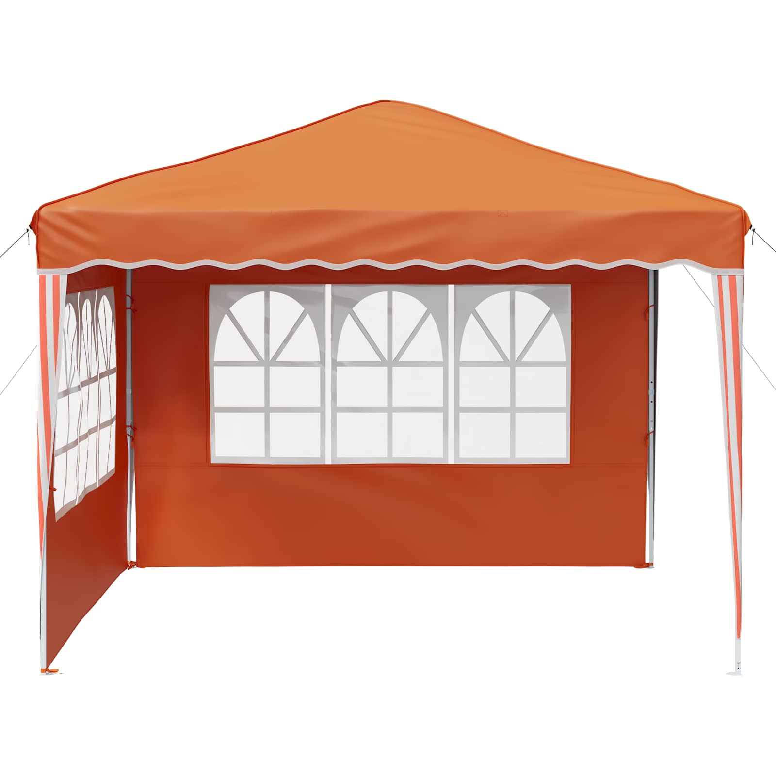 Tenda per feste a pop-up 288 x 288 x 245 cm Arancione | homemem39