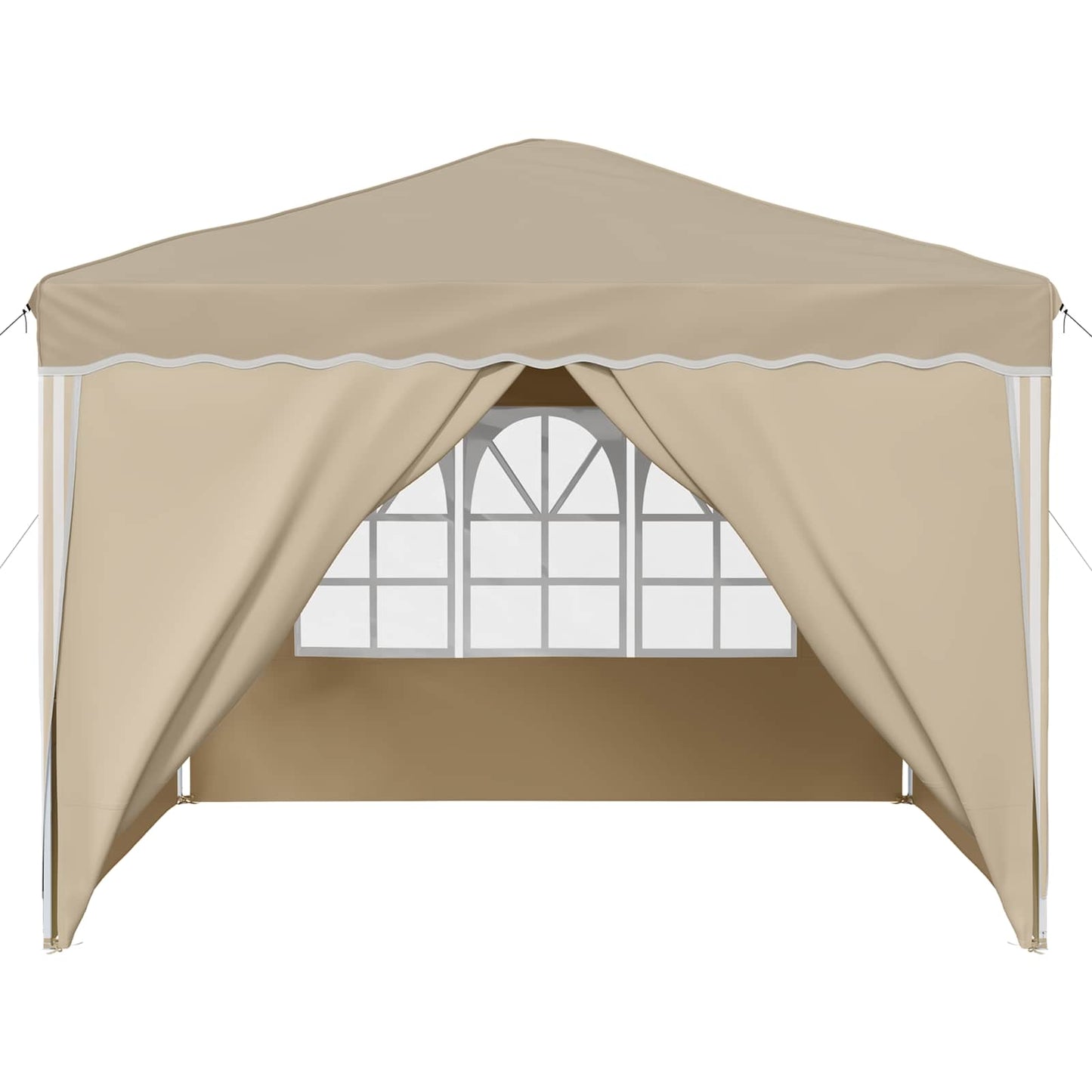 Tenda per feste a pop-up 288 x 288 x 245 cm Crema | homemem39