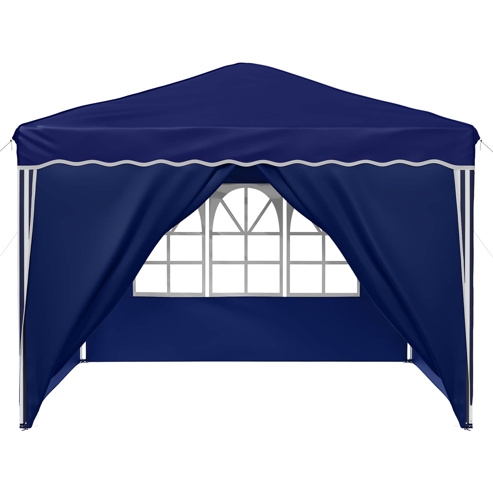 Tenda per feste a pop-up 288 x 288 x 245 cm Blu Tessuto Oxford | homemem39