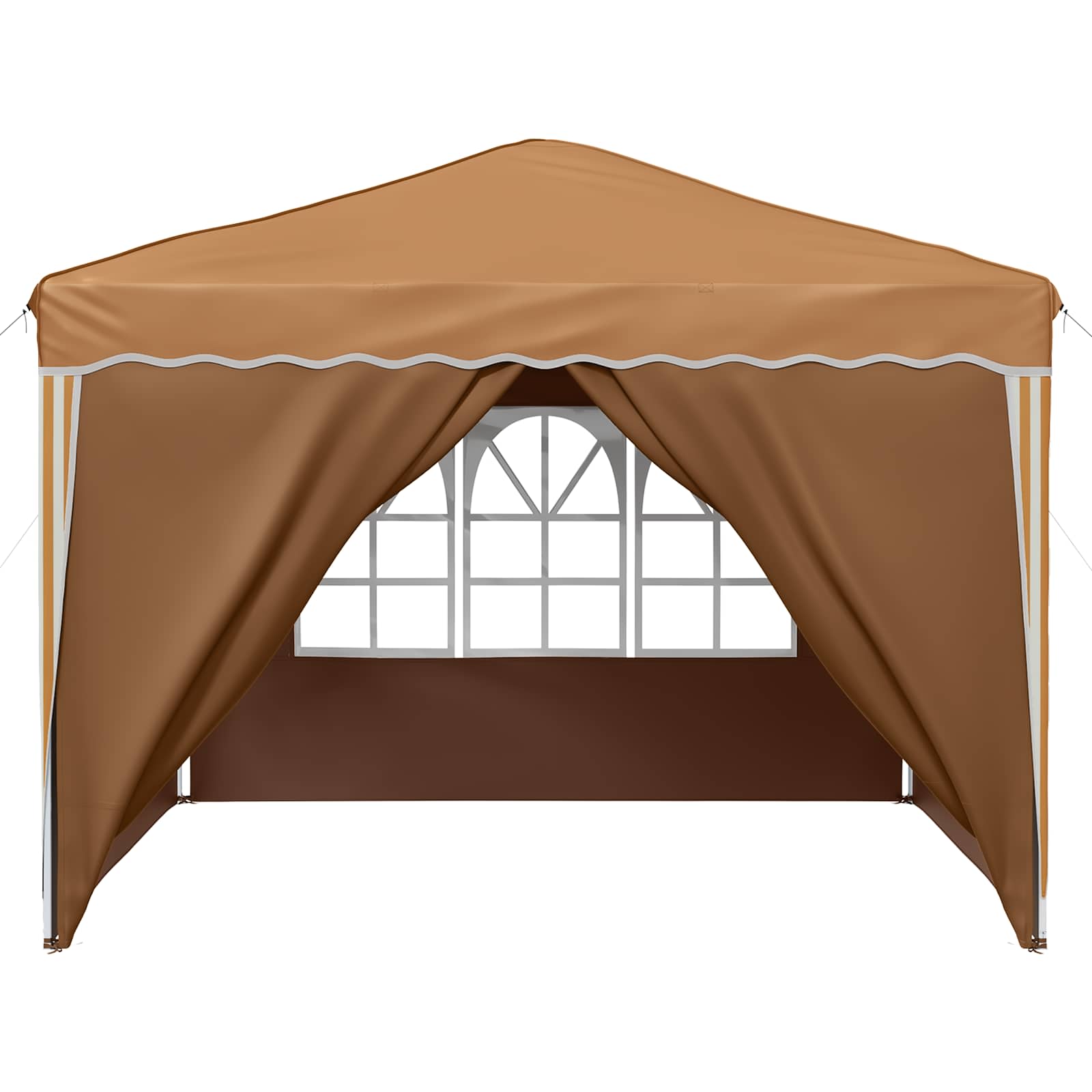 Tenda per feste a pop-up 288 x 288 x 245 cm Beige | homemem39
