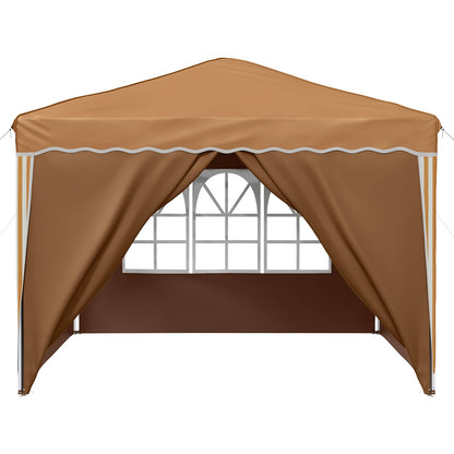 Tenda per feste a pop-up 288 x 288 x 245 cm Beige | homemem39