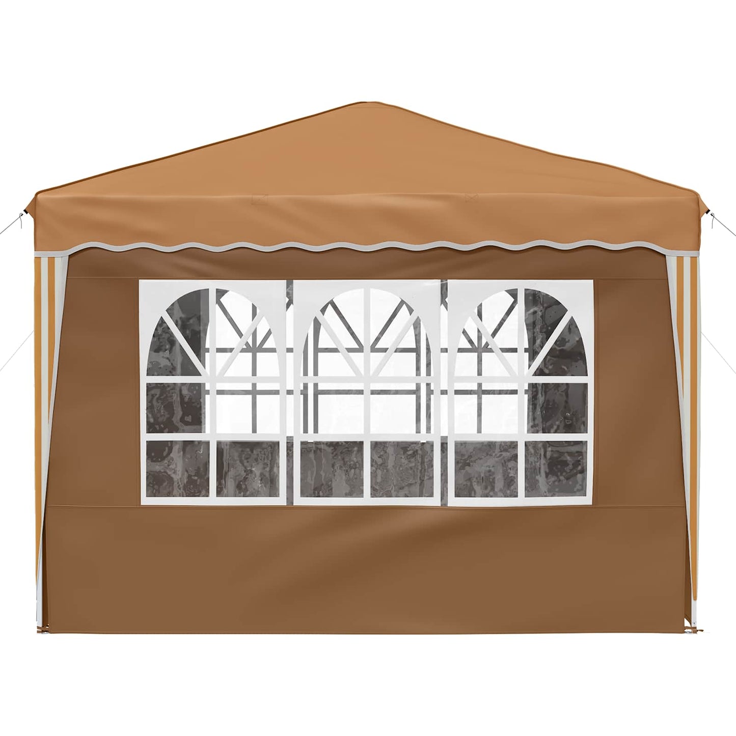 Tenda per feste a pop-up 288 x 288 x 245 cm Beige | homemem39