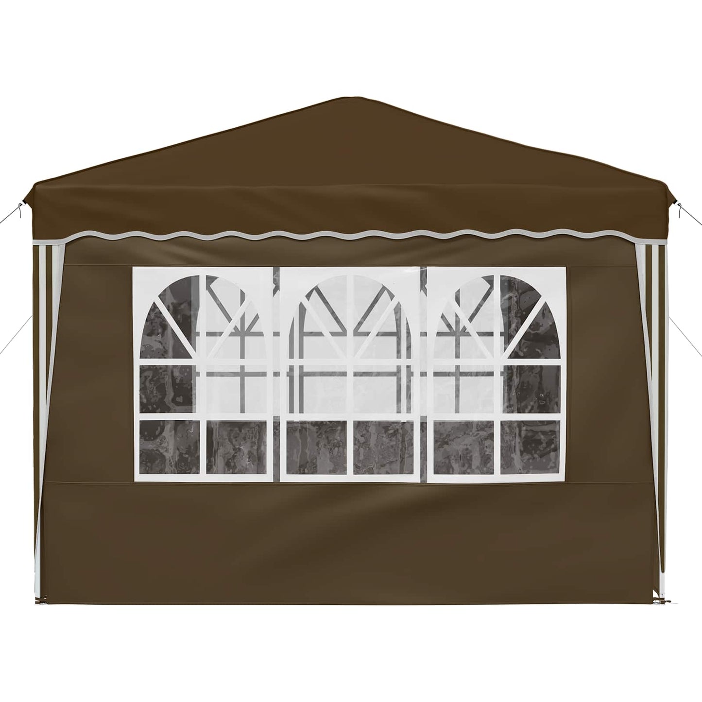 Tenda per feste a pop-up 288 x 288 x 245 cm Tortora | homemem39