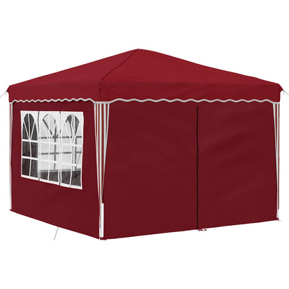 Tenda per feste a pop-up 288 x 288 x 245 cm Borgogna | homemem39