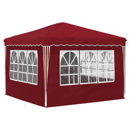 Tenda per feste a pop-up 288 x 288 x 245 cm Borgogna | homemem39