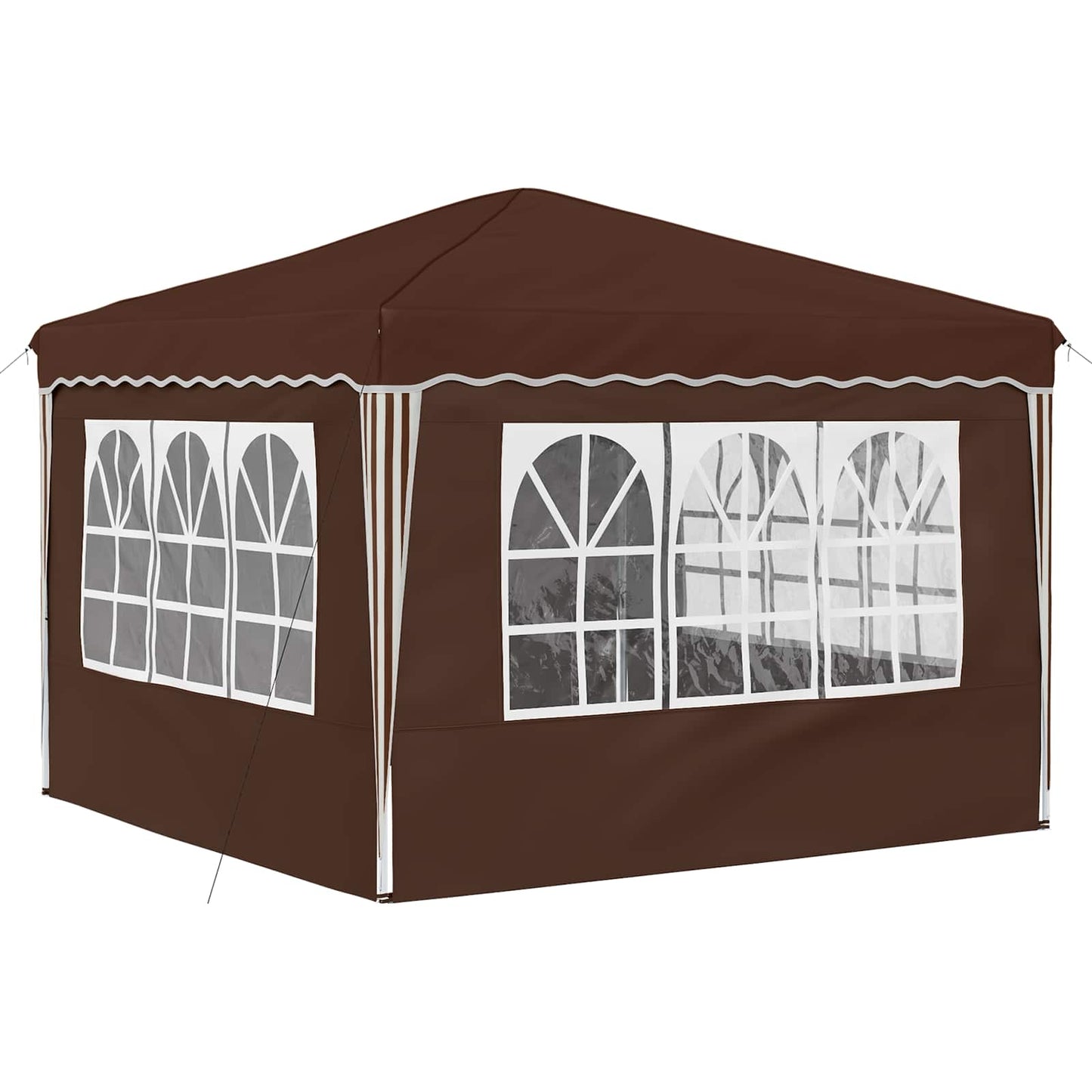 Tenda per feste a pop-up 288 x 288 x 245 cm Marrone | homemem39