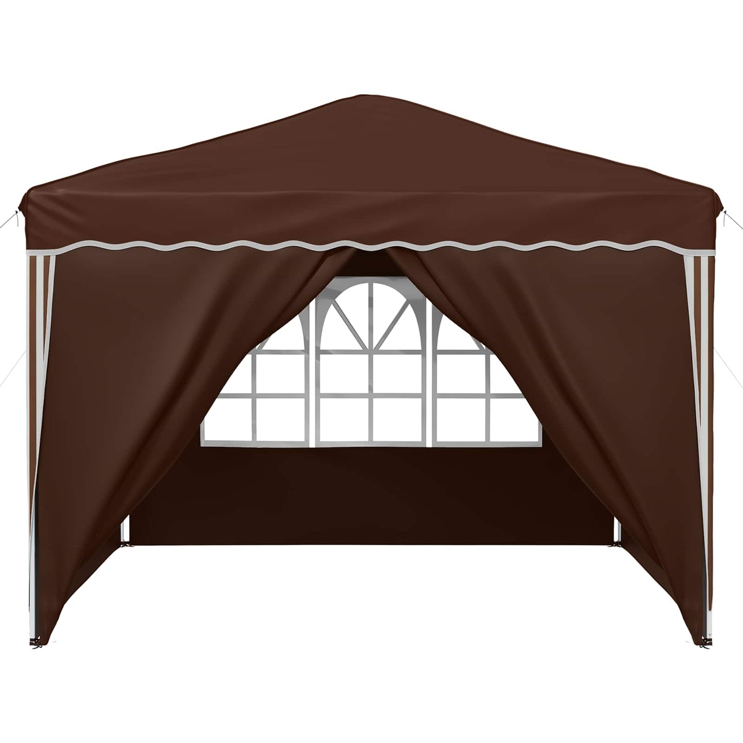 Tenda per feste a pop-up 288 x 288 x 245 cm Marrone | homemem39