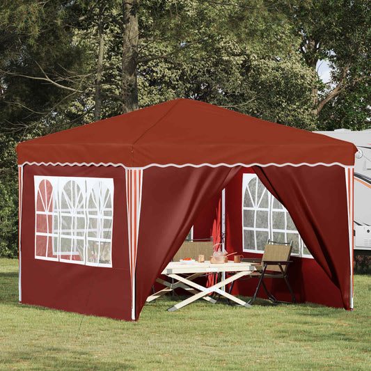 Tenda per feste a pop-up 288 x 288 x 245 cm Terracotta | homemem39