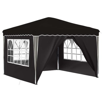 Tenda per feste a pop-up 288 x 288 x 245 cm Nero Tessuto Oxford | homemem39