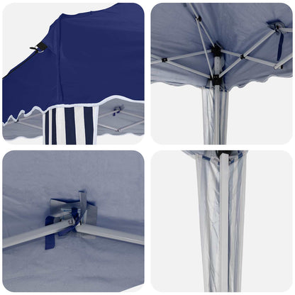 Tenda per feste a pop-up 575 x 290 x 245 cm Blu | homemem39