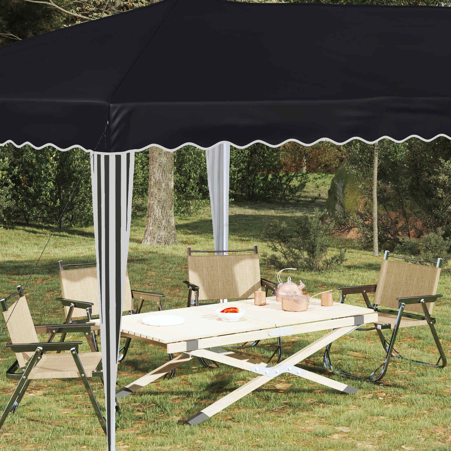 Tenda per feste a pop-up 575 x 290 x 245 cm Antracite | homemem39