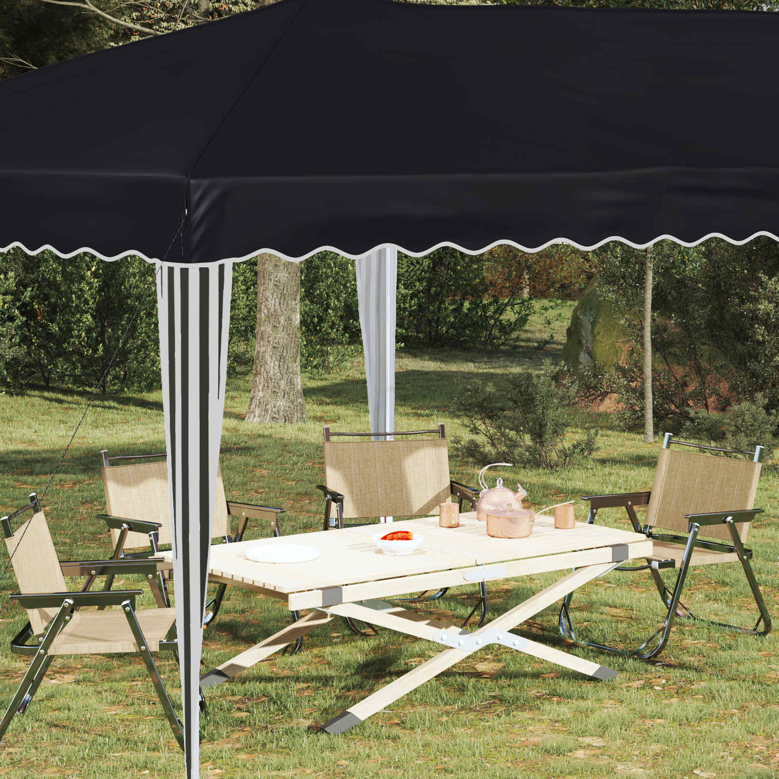Tenda per feste a pop-up 575 x 290 x 245 cm Antracite | homemem39