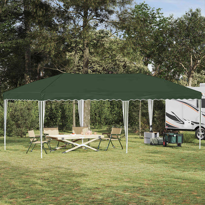 Tenda per feste a pop-up 575 x 290 x 245 cm Verde | homemem39