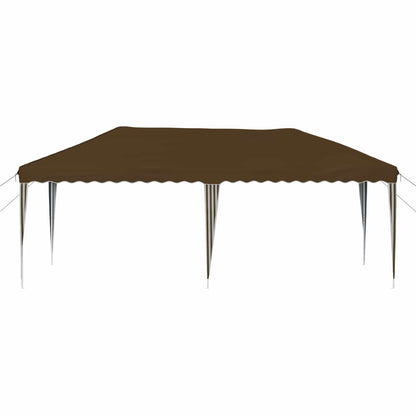 Tenda per feste a pop-up 575 x 290 x 245 cm Tortora | homemem39