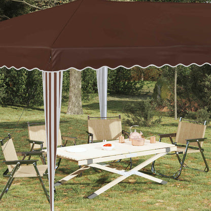 Tenda per feste a pop-up 575 x 290 x 245 cm Marrone | homemem39