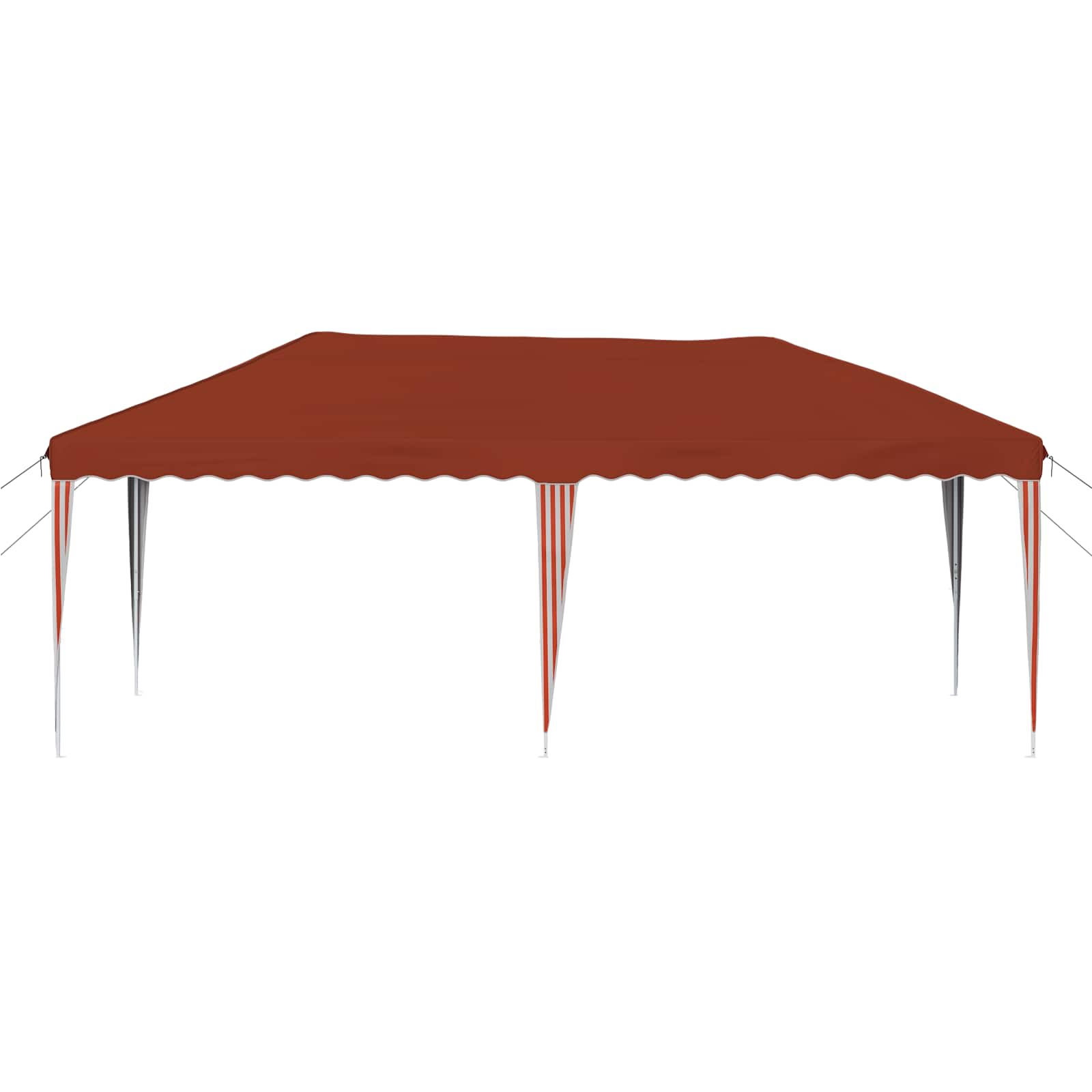 Tenda per feste a pop-up 575 x 290 x 245 cm Terracotta | homemem39